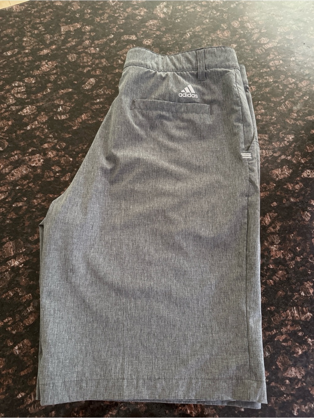 adidas Gray Athletic Chino Shorts